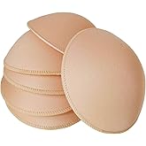 WMugthome 3 Pairs Round Seam Women's Removable Sports Yoga Bra pad, Bikini Top Bra Pads Insert
