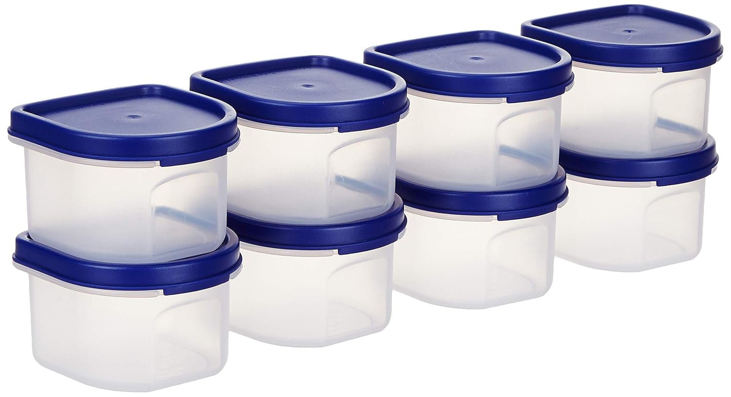 Buy Amazon Brand Solimo Modular Plastic Storage Containers with Lid