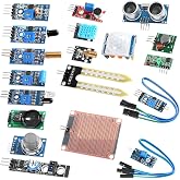 16 in 1 Project Super Starter Kits Sensor Modules Kit for Arduino Raspberry for UNO R3 Mega2560 Mega328 Nano Raspberry Pi 3 2 Model B K62 (16 in 1)
