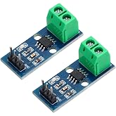 MECCANIXITY 2pcs ACS712 Current Sensor Module 5A Range Hall Effect Current Sensor Current Measuring AC/DC for Detecting Current