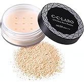 C・C・LABO UV Clear Face Powder 10g – Lightweight Loose Powder With SPF30 PA+++ And Plant-Based Formula For A Smooth, Natural Finish