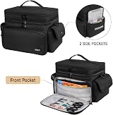 LEFOR Z Extra Large Sewing Box Double-Layer Organizer Bag Black view 5