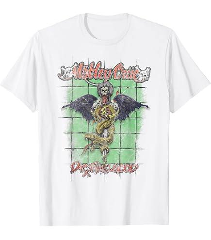 Amazon.com: Motley Crue World Tour 1983 Rock Official Tee T-Shirt