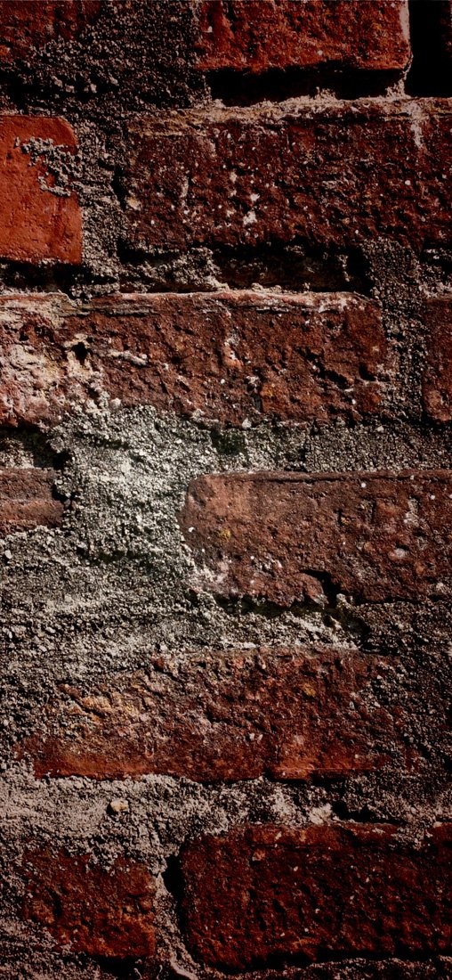 PeelitStickit Brick Texture in Red Style, Wallpaper Design, Wall Mural ID-019, vinyl, Colourful