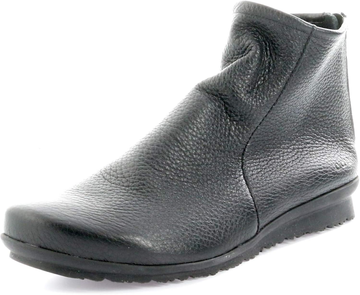 Arche Women's Baryky Deerskin Leather Bootie, Noir