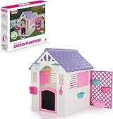 Dolu Garden Fairytale Playhouse with Electronic Doorbell Pink Garden Toys view 6