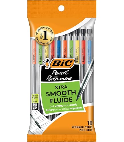 Boîte De 12 Porte-mines BIC Mine 0,7 Mm - Fourniture De Bureau Fiable