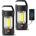 VAVOFO 2000LM Rechargeable LED Lantern & Flashlight - 10000mAh Power Bank, IP66 Waterproof, Stepless Dimming For Camping, Emergencies - View #9