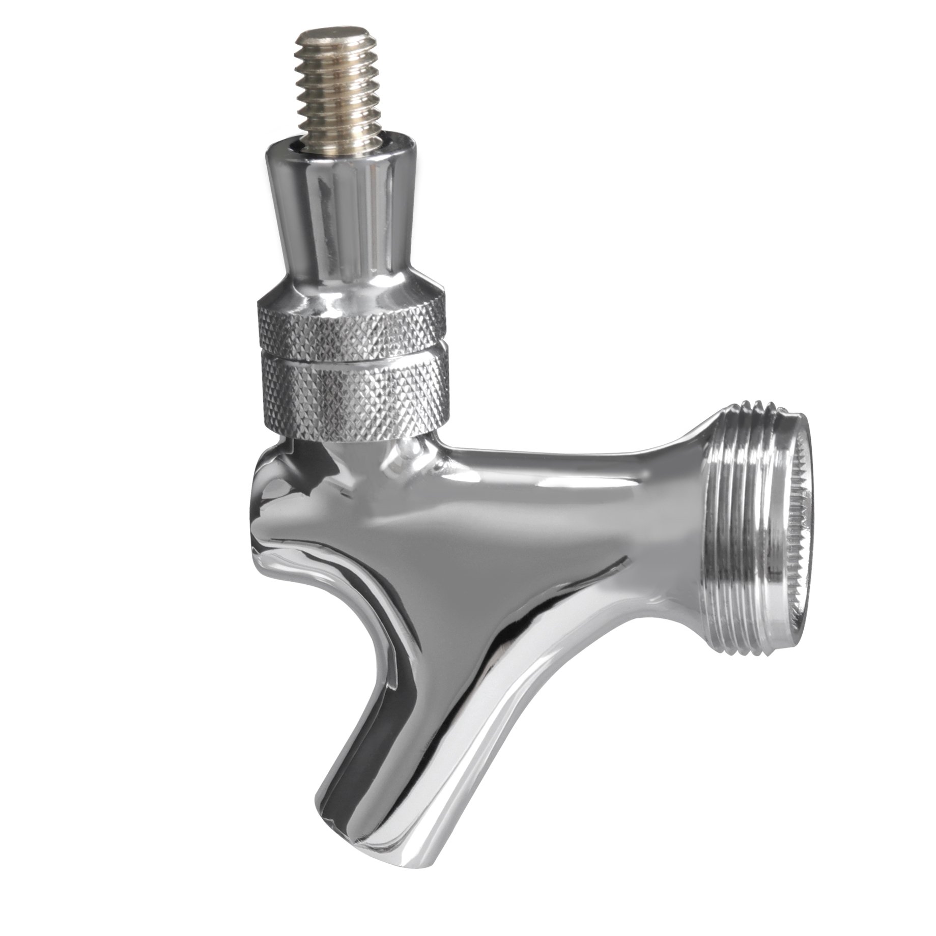 Stainless Steel Draft Polised Beer Faucet for Keg Tap Tower Shank and