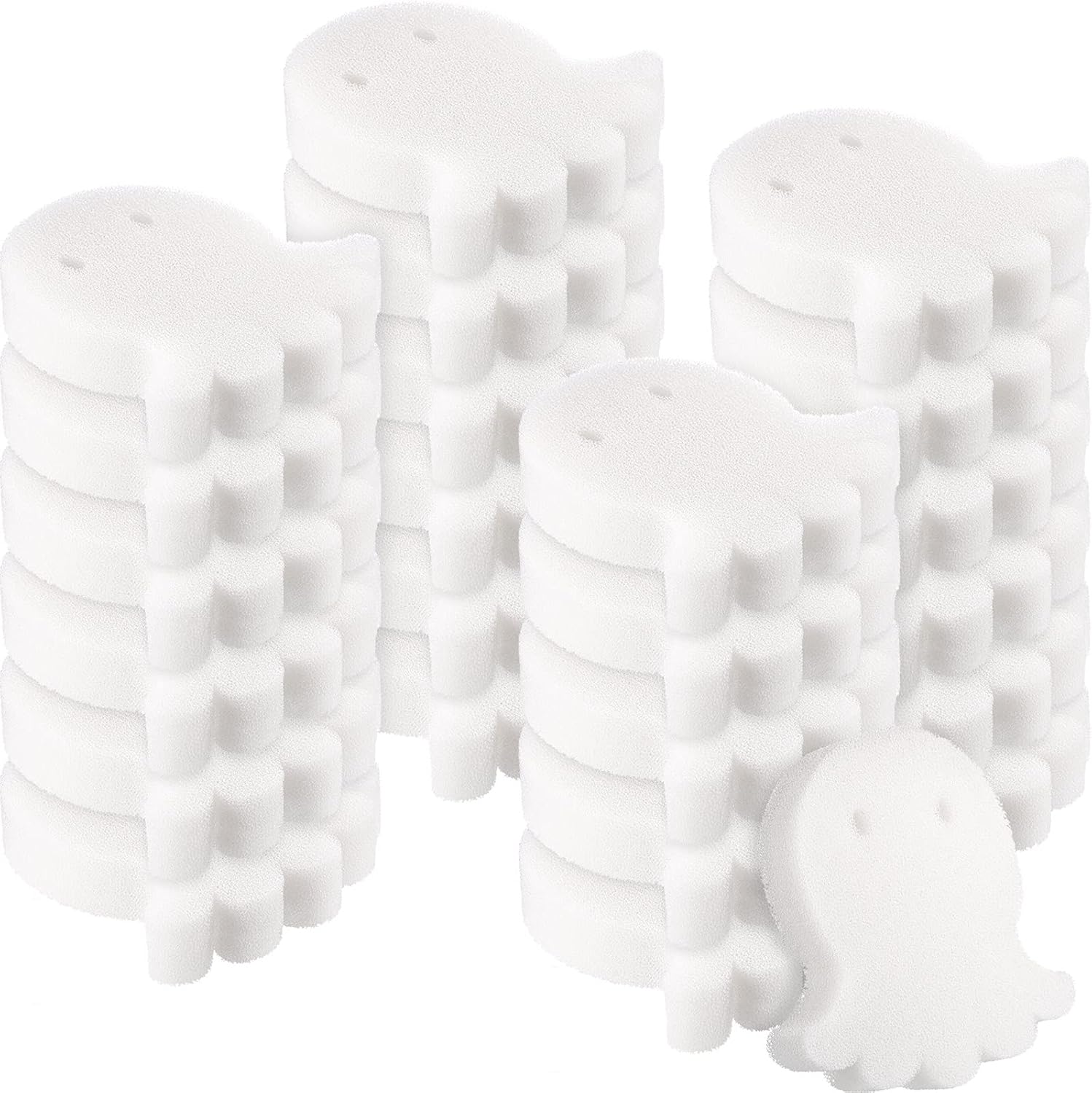 24 Pieces Oil Absorbing Scum Sponge Octopus Sponge Remover for Hot Tub, Swimming Pool and Spa: Kitchen & Dining