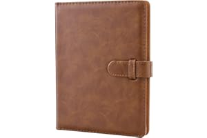 Hapeper 128 Pockets Photo Album Compatible with Fujifilm Instax Mini 12 11 9 8 90 70 40 Instant Camera Films and 2x3 Inch Photo Paper (Brown)