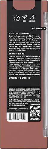 e.l.f. Perfect 10 Eyeshadow Palette Nude Mood Matte Shades 10</br> view 6