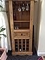 Pine Wine Rack Solid Mexican Pine Shelving Storage Cabinet Corona ...