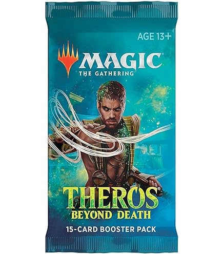 Amazon.com: Magic The Gathering Theros Beyond Death Bundle | 10 Booster  Packs (150 Cards) | Foil Lands