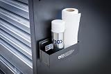 BGS 67167 Magnetic Spray Can Storage Tray 210mm for 3 Cans view 2