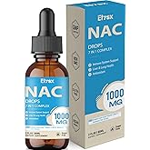 Liquid NAC Drops 1000MG, NAC Supplement N-Acetyl Cysteine with Alpha Lipoic Acid for Adults & Kids, Immune System & Antioxidant Support, Liver & Lung Health, Natural Lemon Flavor, Sugar Free, 2FL OZ