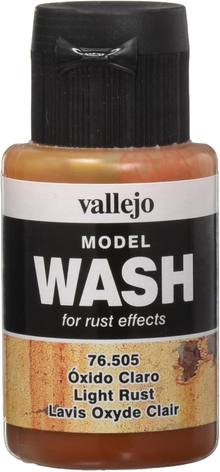 acrylicos Vallejo (35 ml"LIGHT Rust Wash Modell" Wash Paint Amazon.de