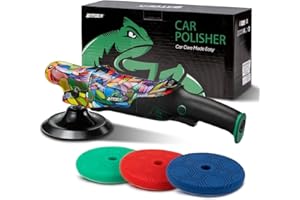 BATOCA P2 Rotary Car Polisher Buffer Sander 1000W 6inch Polishing Machine for Auto Floor Detailing Polish Buffing 6 Speeds 10