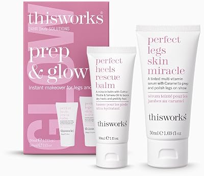 This Works Prep and Glow Gift Set Travel Size Kit