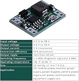 DUBEUYEW Mini DC-DC Buck Converter 24V to 12V 5V 3V Adjustable Power Supply 6 view 3