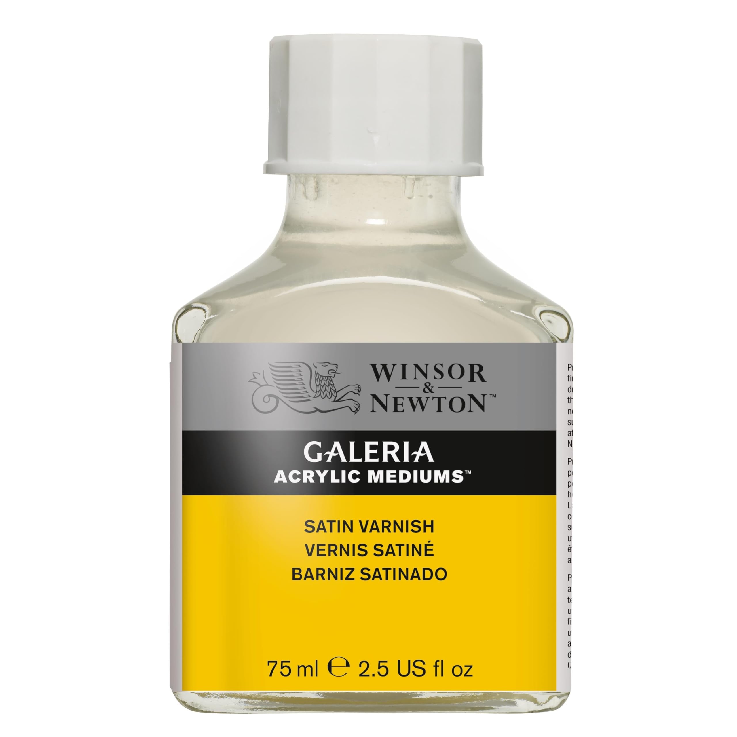 Winsor & Newton 3022803 75ml Galeria Acrylic Satin Varnish Medium