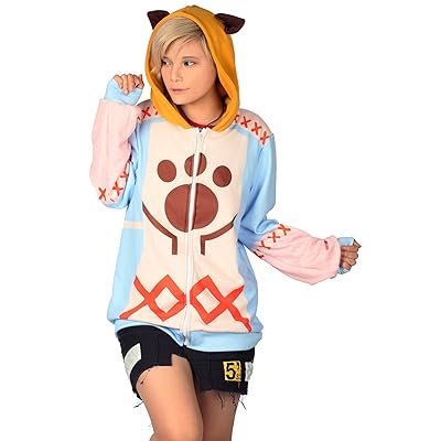 Women's Cute Felyne Monster Hoodie for Cosplay and Kuwait Ubuy
