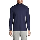 Lands' End Men's Super-T Cotton-Blend Turtleneck Shirt