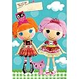 Adorable Lalaloopsy Birthday Party Favours Plastic Loot Bags (8 Pack), Multi Color, 9" x 6 1/2".