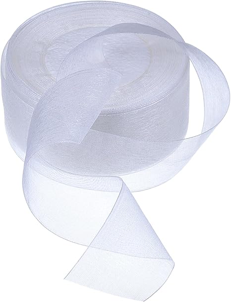 Outus 1-1/2 Inch Shimmer Sheer Organza 