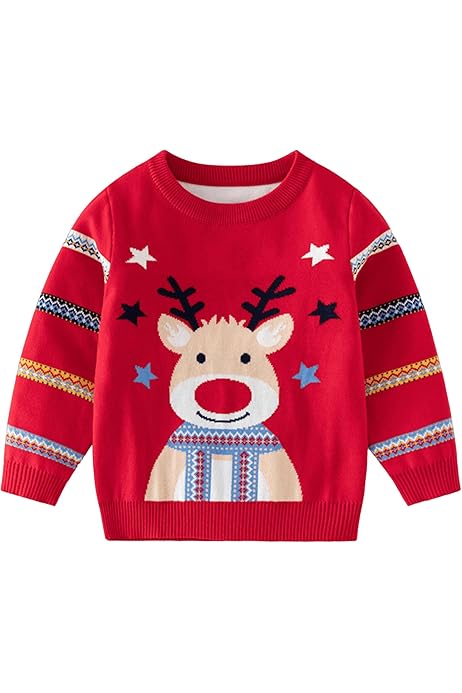Infant Ugly Christmas Sweater Boy NOROZE Mens Unisex Novelty Elf