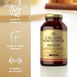 Solgar Calcium Magnesium Plus Boron Tablets 250 Count Vegan Bones Teeth 260 g view 4