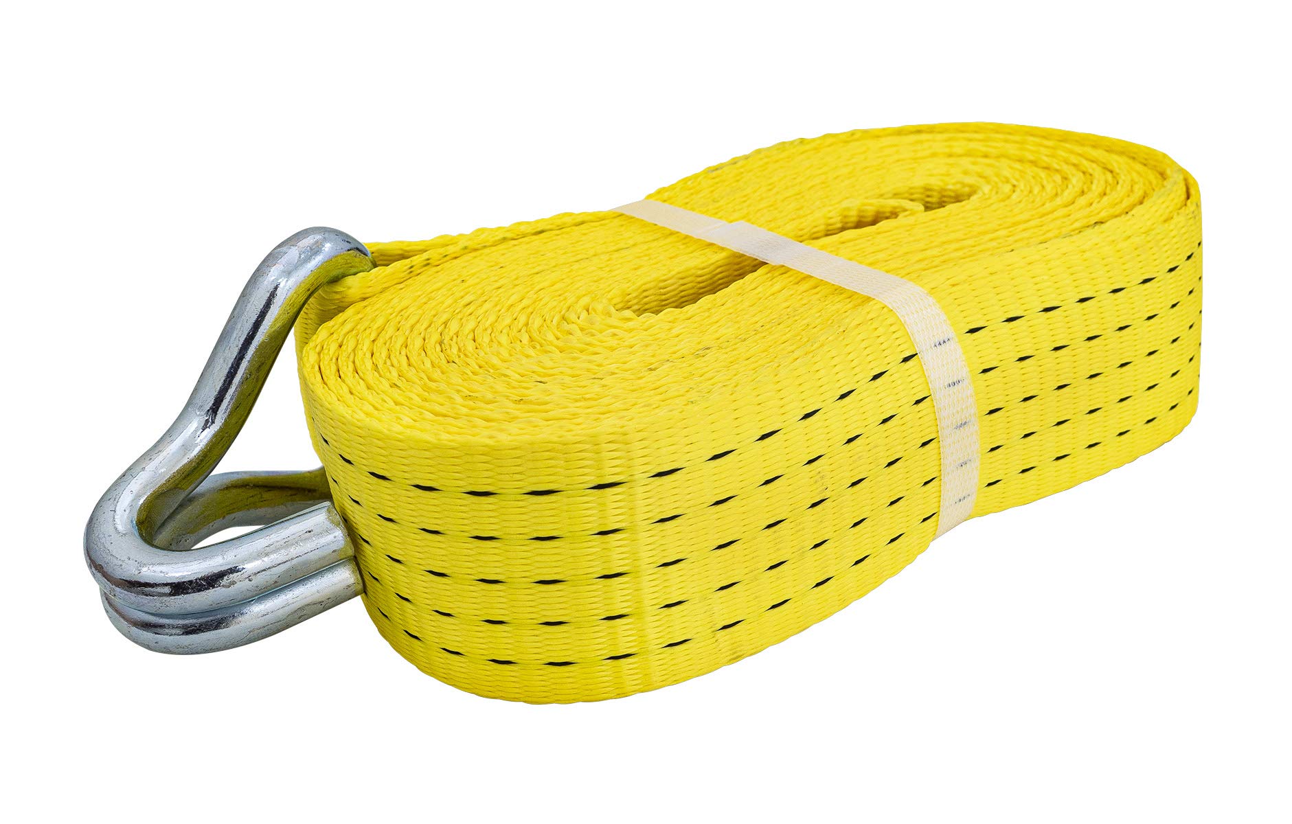 Petex 43193519 Ratchet Tie Down Strap 7.6 m 50 mm 2500/5000 daN Double Pointed Hook Yellow