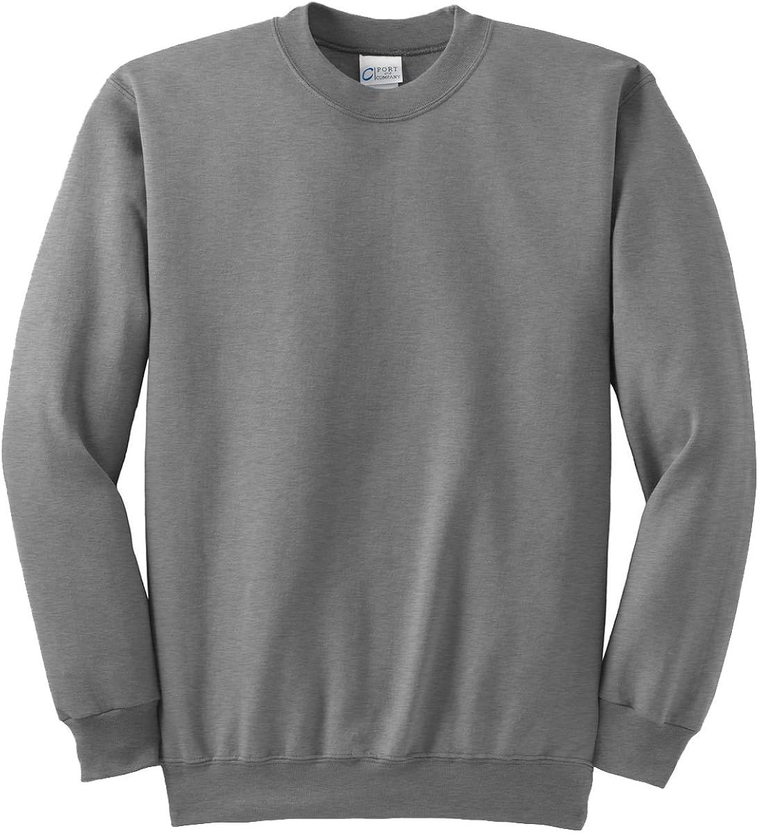 Port & Company Tall Ultimate Crewneck Sweatshirt. PC90T XX-Large Tall Athletic Heather: Clothing