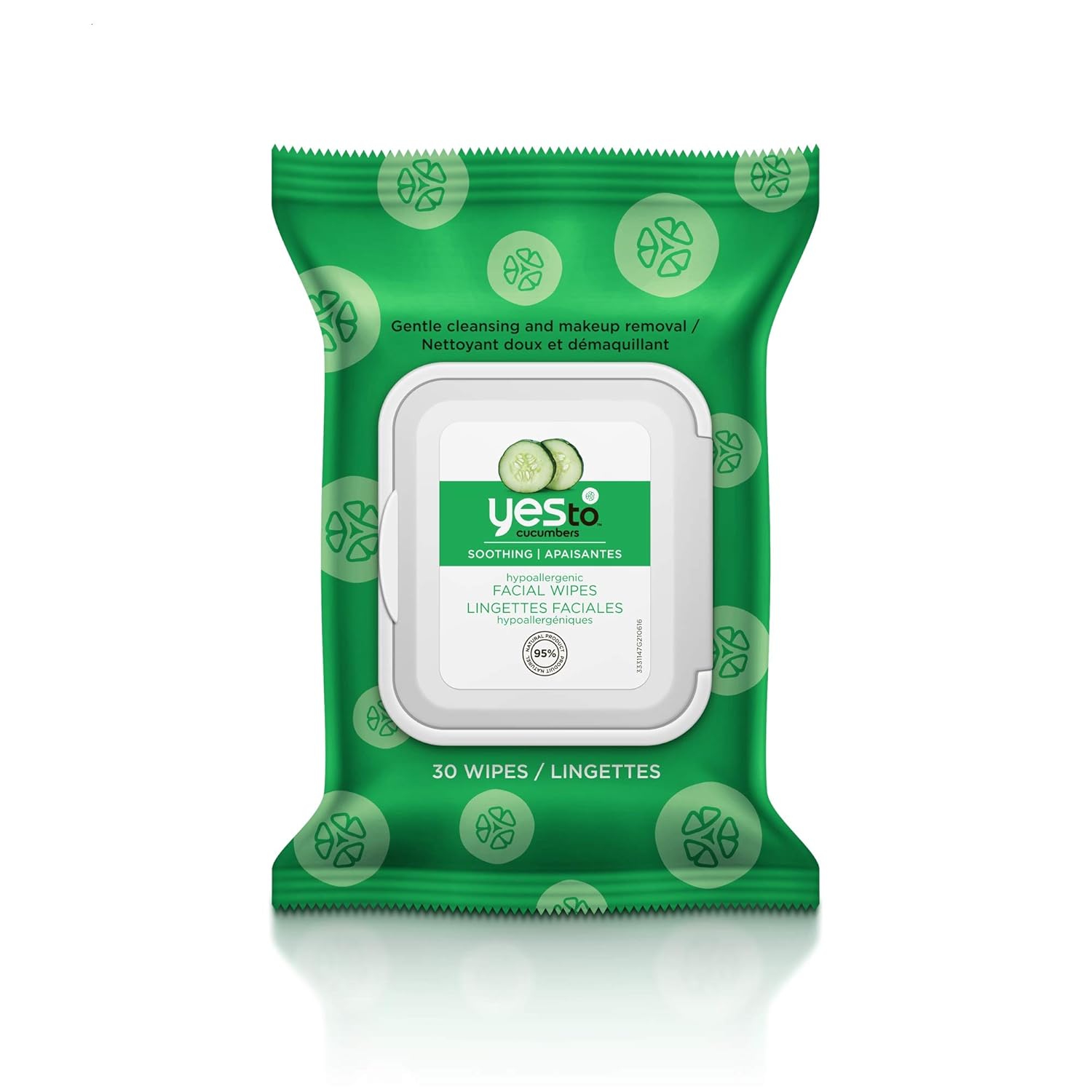 YES TO Gentle Facial Cleansing Towelettes, 30 CT : Beauty