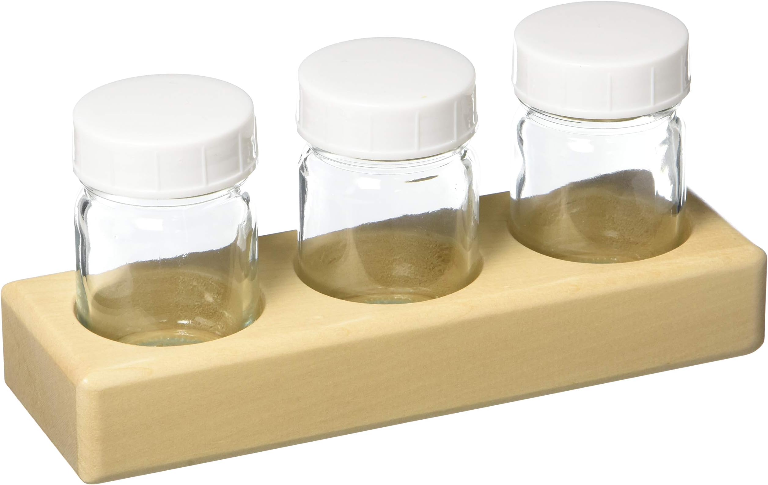 Watercolor Paint Jar Set with 3 Paint Jars (2 oz)