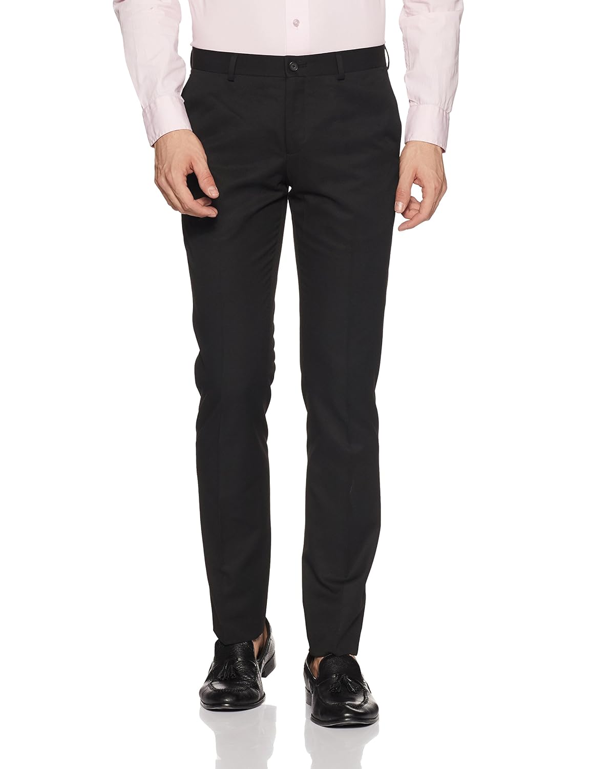 blackberrys men's slim fit formal trousers
