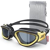 ZIONOR Swim Goggles, G1 MAX Polarized Anti-Fog Swimming Goggles for Men Women