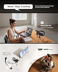 5K Video Camera Camcorder, UHD 64MP Vlogging Camera