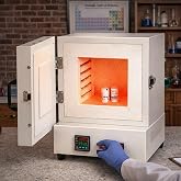 2000W Electric Kiln for Pottery at Home, 2102℉/1150℃ Muffle Furnace Heat Treat Oven with Digital Controller for Jewelry Making, Glass Fusing, Metal Clay, Wax Casting, Burnout, Ceramic &amp; DIY