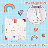 Radsocken 10 Pack Muslin Cloths 25x25cm Cotton Baby Towels Multicolor view 3