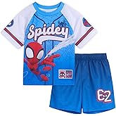 Marvel T-Shirt and Shorts Outfit Set Toddler to Big Kid Sizes (2T - 16)