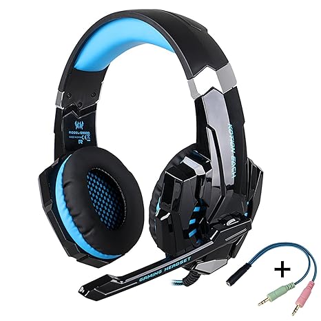 KOTION EACH G9000 -Auriculares de Diadema Cerrados con Micrófono ...