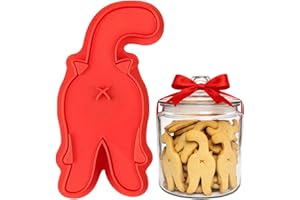 Baking Molds - 3D Printed Reusable Funny Cat | 3D Printed Cat Cookie Molds | for Home Apartment Food Bread Cake Candy Fondant