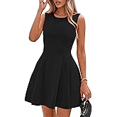 PRETTYGARDEN Summer Dresses for Women 2026 Elegant Classy Spring A Line Business Casual Work Graduation Cocktail Short Dress