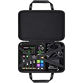 khanka Hard Travel Case Replacement for RODE RODECaster Duo Integrated Audio Production Studio