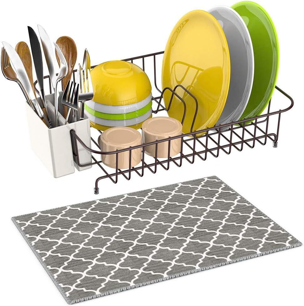 Best Dish Drainers For Kitchen Sink Bronze Finish