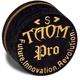 TAOM Pro Laminated Pool Billiard Cue Tip - 14 mm - 1 pc
