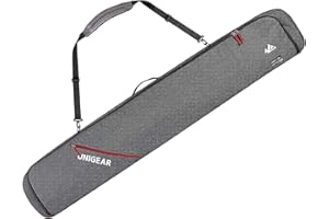 Unigear Snowboard Ski Bag for Air Travel, Reinforced Double Padded Snowboard Bag with EPE Dense, Water-Resistant and Durable up to 175cm Ski Snowboard Travel Bags for Flying