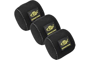 SF Low Profile Neoprene Baitcaster Reel Covers Casting Protective Reel Case fit 50 100 200 Series Baitcaster