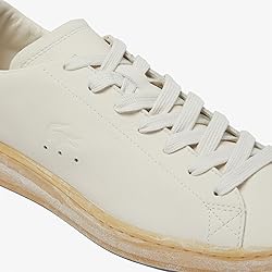 Lacoste Mens Carnaby Set Sneaker, Off WHT/Gum, 8.5